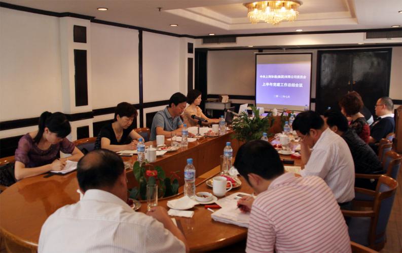 集團(tuán)黨委召開(kāi)上半年黨建工作會(huì)