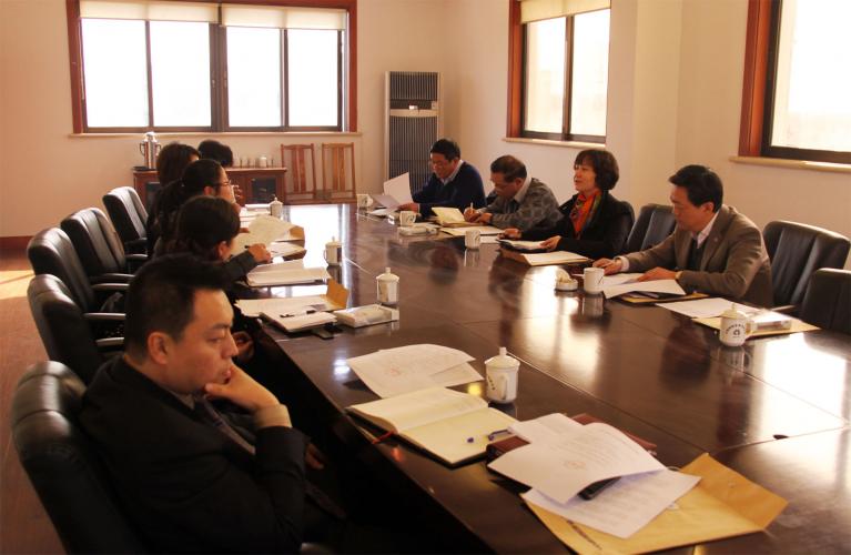 2013年3月15日集團(tuán)黨委召開(kāi)支部書(shū)記會(huì)